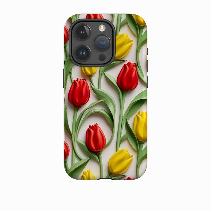 iPhone Case - Eindhoven Tulips Polished Detail Edge