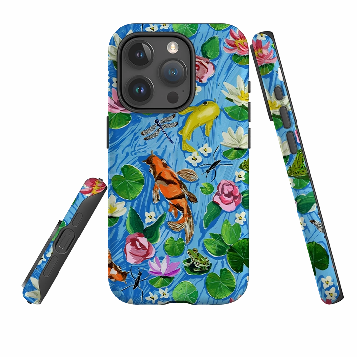 Stylish Choice Matte Shield iPhone Case - Floral Pond By Abby Jacobs