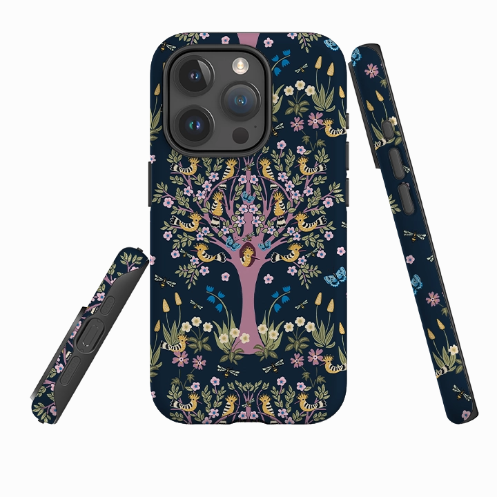Stylish Grip Texture Protective Detailing Edge iPhone Case - Hoopoe Tree By Kate Heiss