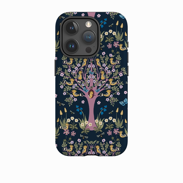 iPhone Case - Hoopoe Tree By Kate Heiss Luxury Feel Matte Texture Surface