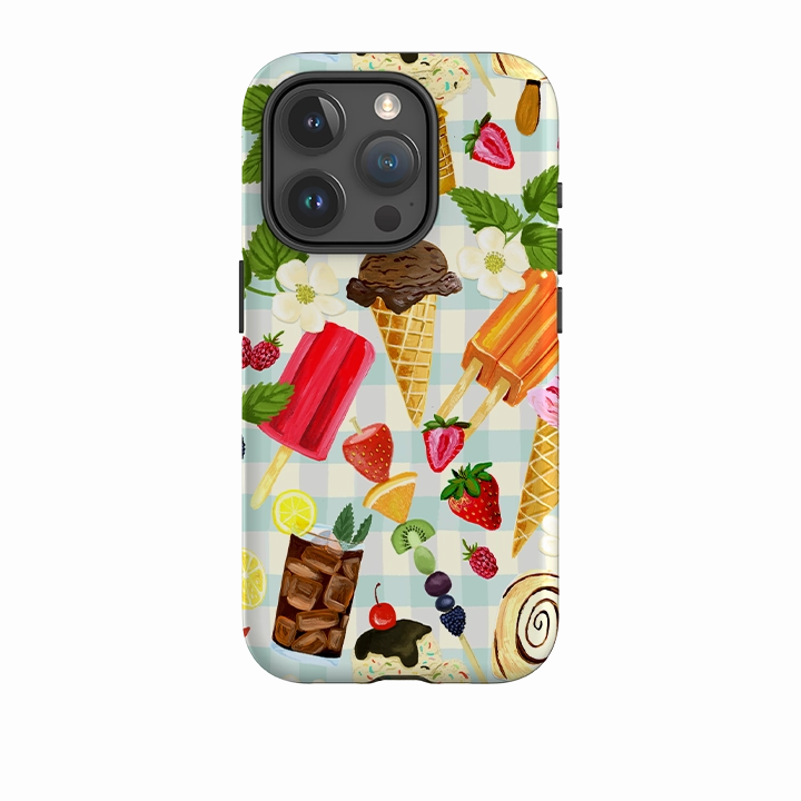 Matte Protection iPhone Case - Ice Floral By Abby Jacobs