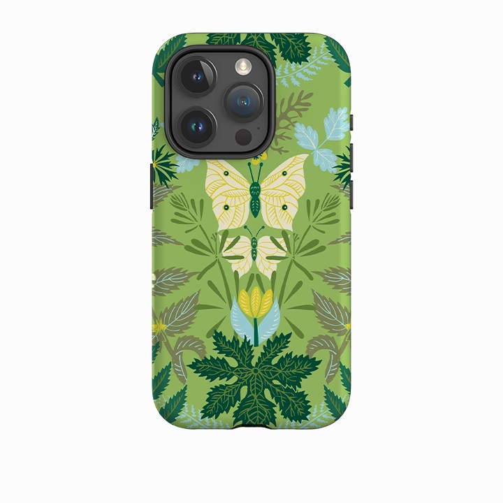 iPhone Case - Leaf Green By Kate Heiss Smooth Surface Water Resistant