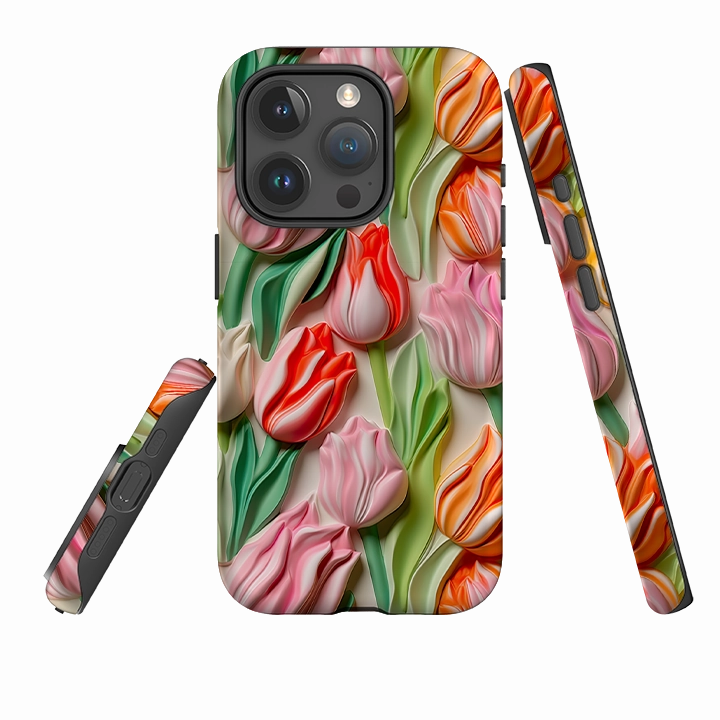 iPhone Case - Maastricht Tulips Polished Detail Edge