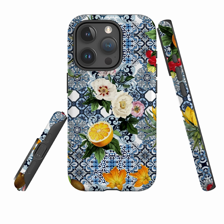 Refined Protection iPhone Case - Manarola Pattern