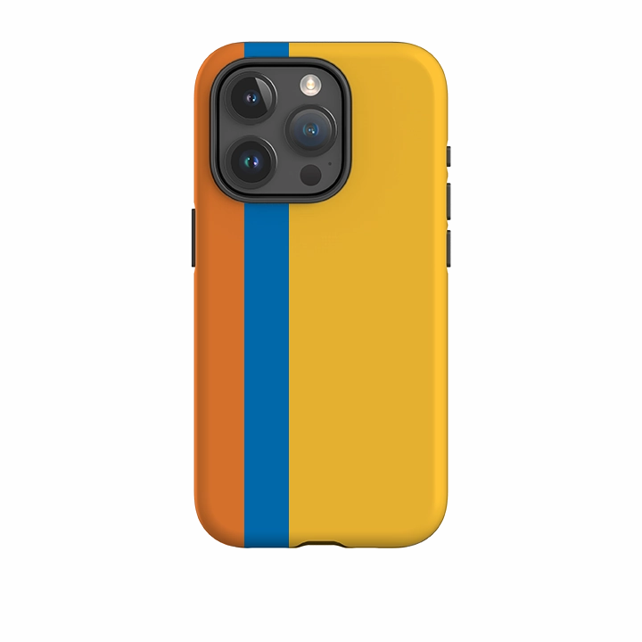iPhone Case - Miami Chroma Stripe Classic Design