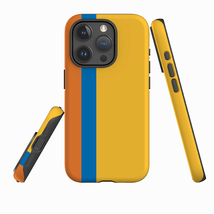 elegant design iPhone Case - Miami Chroma Stripe