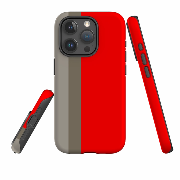 Light Protection iPhone Case - Paris Chroma Stripe