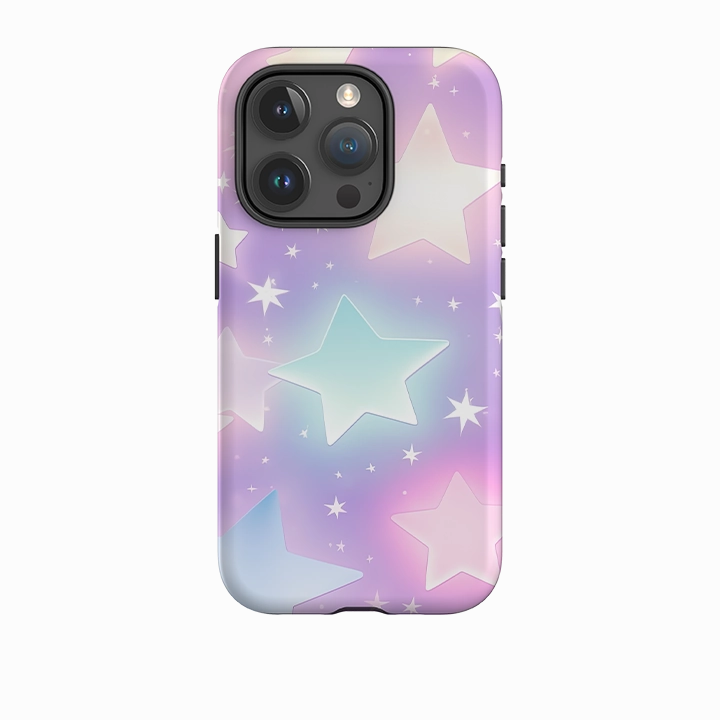 Comfort Design Layer iPhone Case - Pastel Stars II