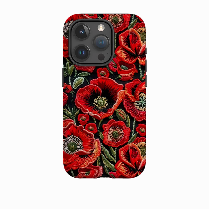 iPhone Case - Poppy Love III Protective Form