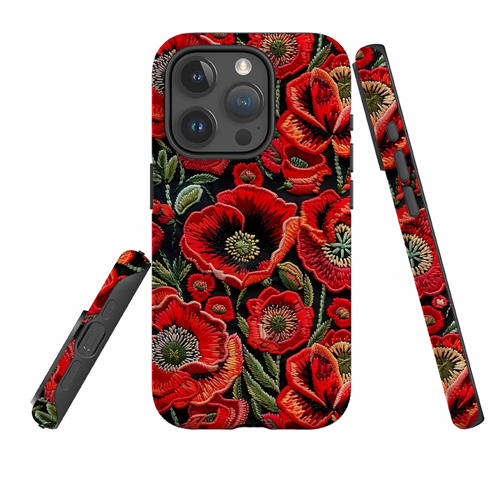 iPhone Case - Poppy Love III Premium Finish