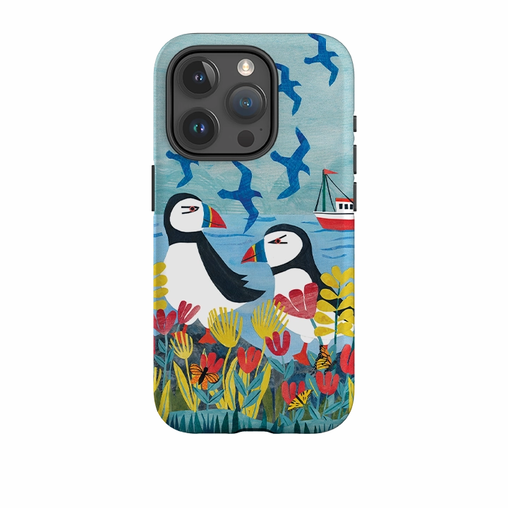 iPhone Case - Puffins By Tracey English daily accessory Smooth Pattern