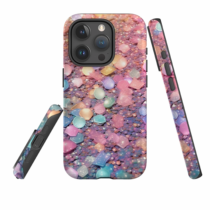Heat dissipation iPhone Case - Space Pebbles