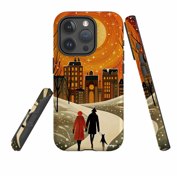 Flexible Grip iPhone Tough Case - A Winter's Tale