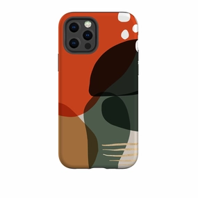 iPhone Tough Case - Abstract Xmas Comfort Design Layer