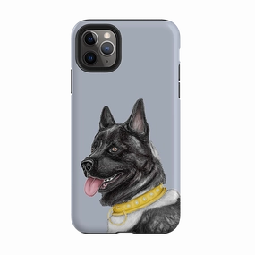 Refined Texture iPhone Tough Case - Akita By Catherine Rowe