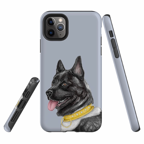 Modern Form iPhone Tough Case - Akita By Catherine Rowe