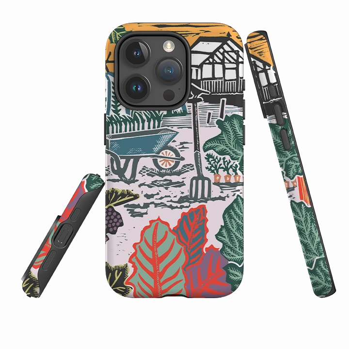 iPhone Tough Case - Allotment By Kate Heiss Screen Bumper