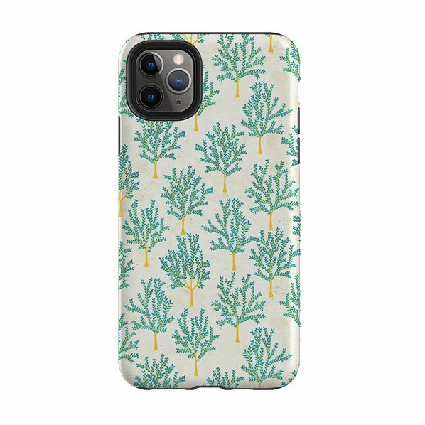Smooth Look Texture iPhone Tough Case - Apple Trees With No Apples By Katherine Quinn
