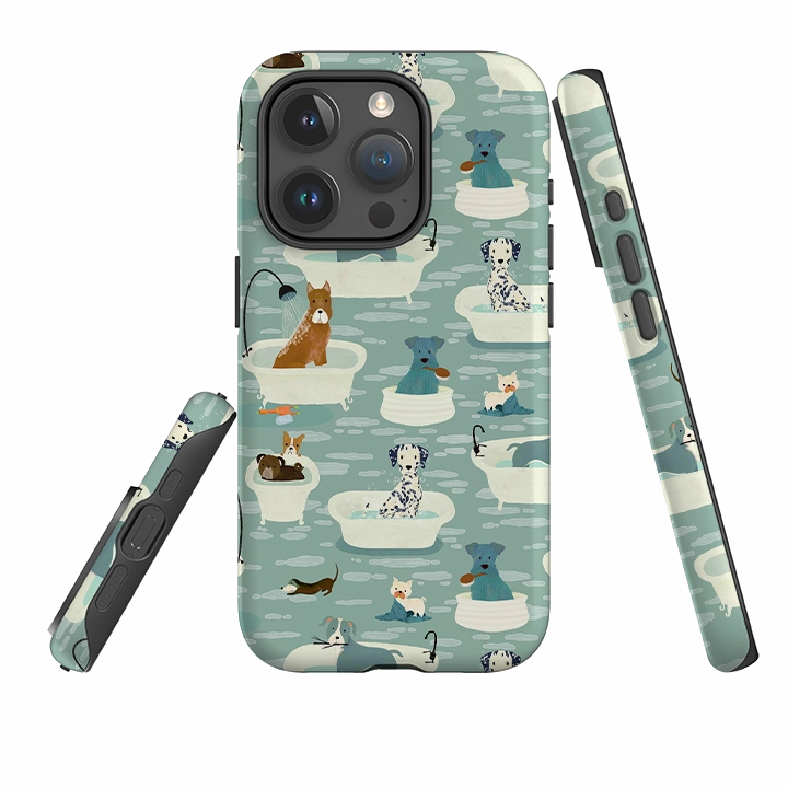 iPhone Tough Case - Bath Time By Katherine Quinn Protective Design Layer