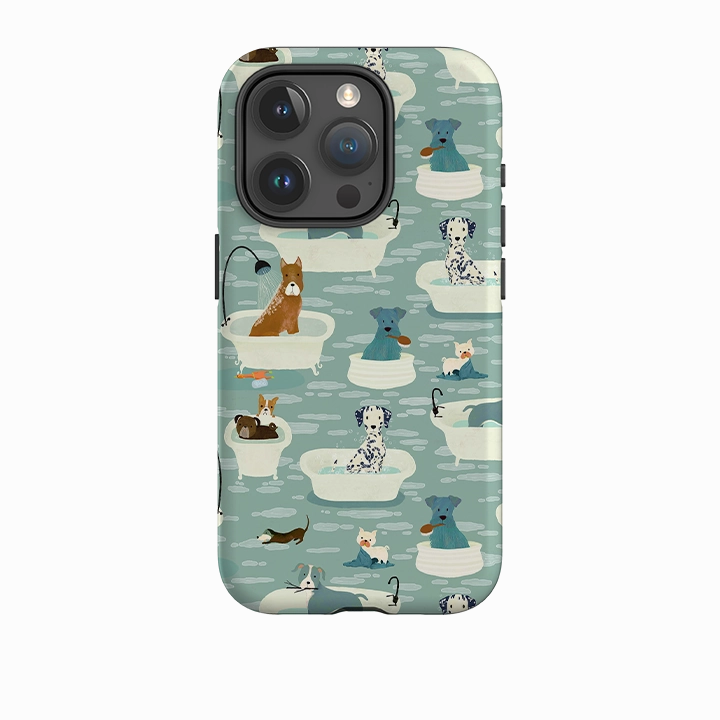 iPhone Tough Case - Bath Time By Katherine Quinn Smooth Pattern Finish