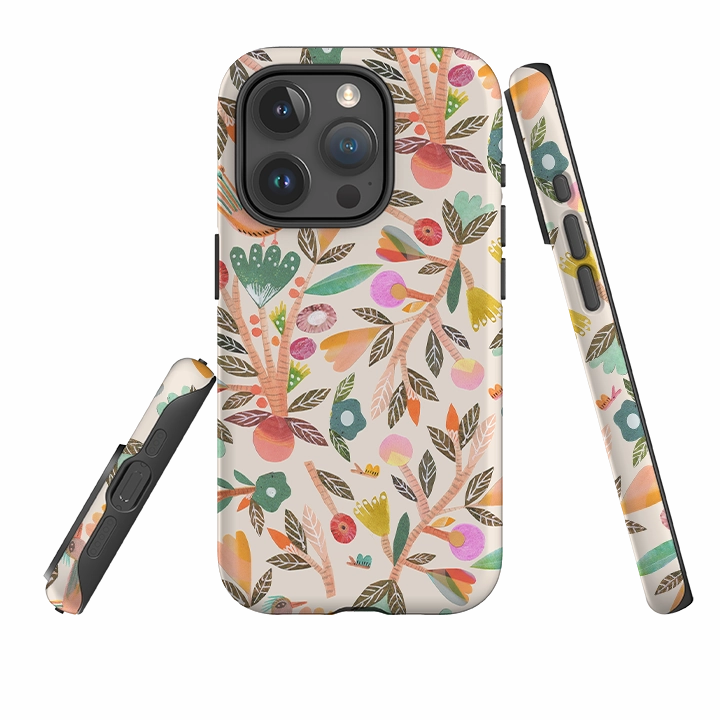 iPhone Tough Case - Birdsong By Gabriela Larios Refined Protection Smooth Finish Touch