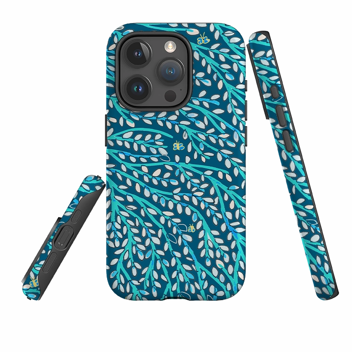 iPhone Tough Case - Blanchet Cottage By Gabriela Larios Modern Design Texture