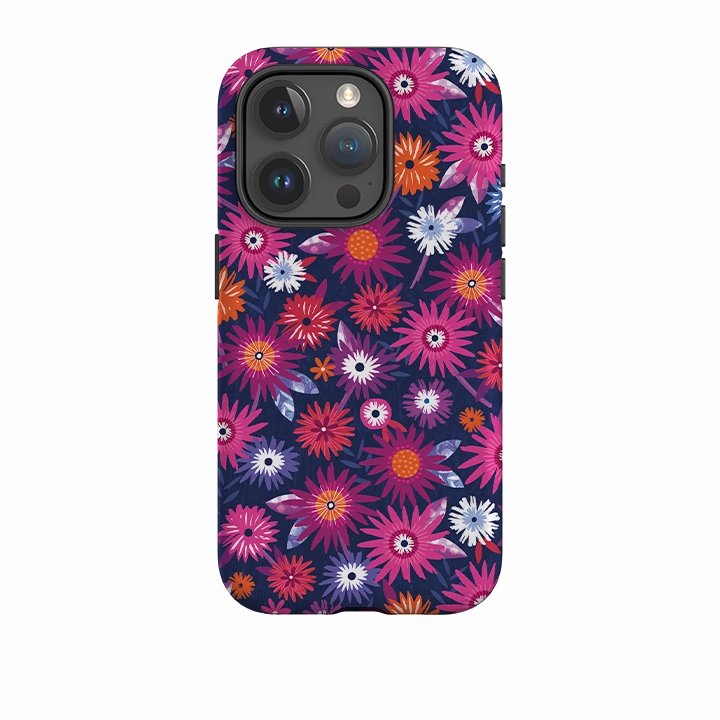 iPhone Tough Case - Blooms III By Ali Brookes Smooth Craft