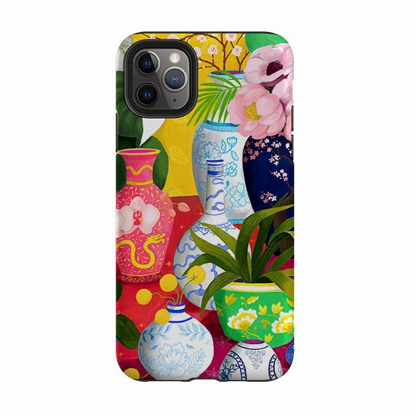 iPhone Tough Case - Blossom Vase By Bex Parkin Protective Gear
