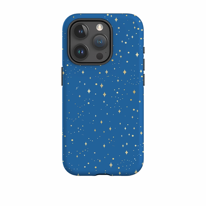 Soft Grip High strength iPhone Tough Case - Blue Cosmos