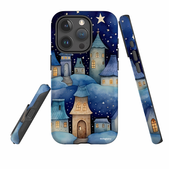 Gift Choice iPhone Tough Case - Blue Stars