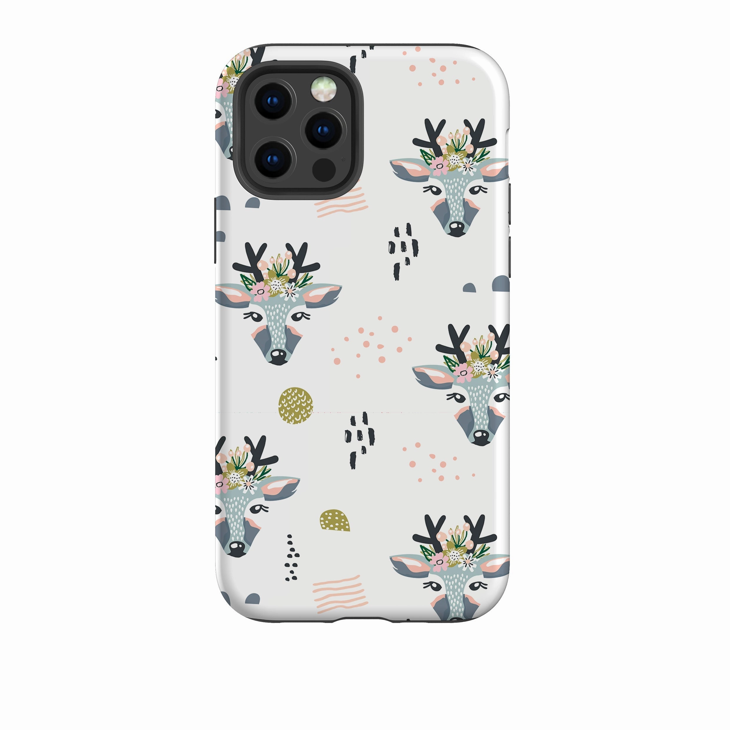 Stylish Look iPhone Tough Case - Boho Xmas