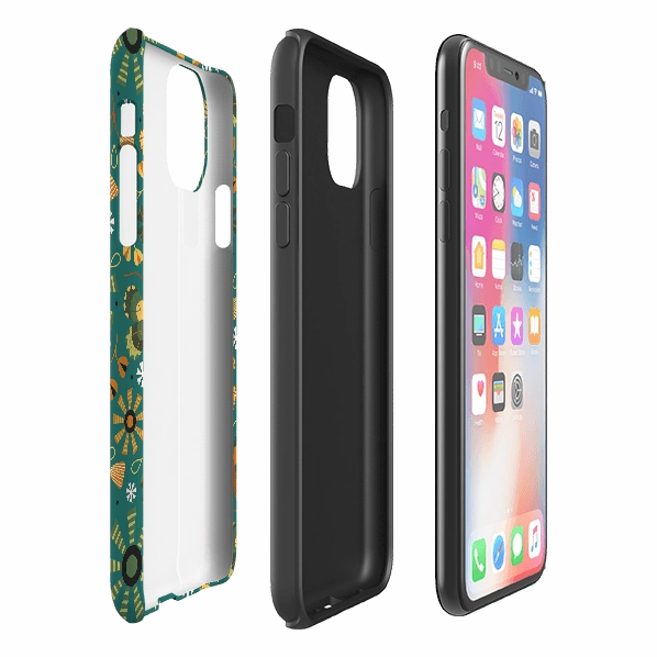 Soft Feel iPhone Tough Case - Butterflies Autumn By Suzy Taylor