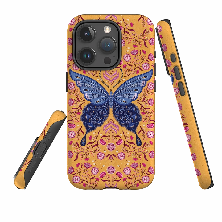 iPhone Tough Case - Butterfly By Jenny Zemanek Rugged Edge