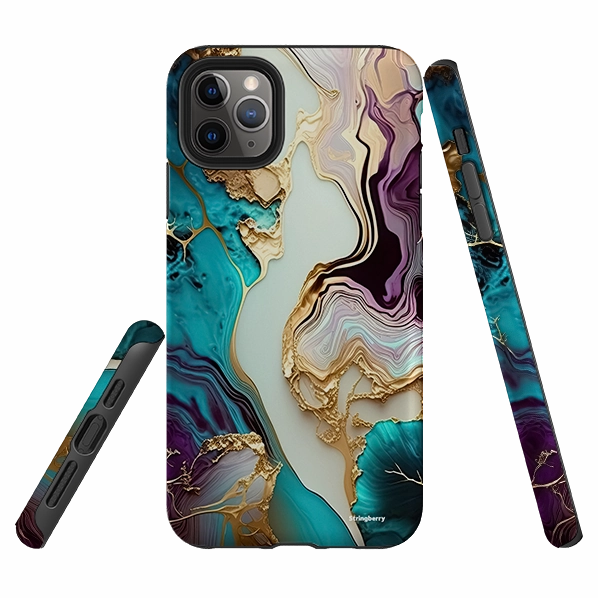 iPhone Tough Case - Byfield Protective Pattern Texture