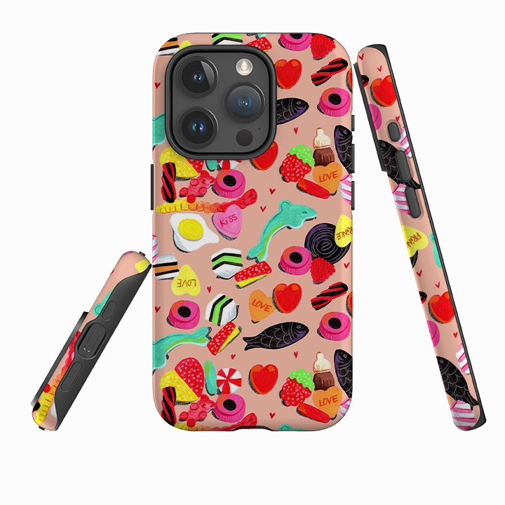 iPhone Tough Case - Candy By Caroline Bonne Muller Trendy Pattern