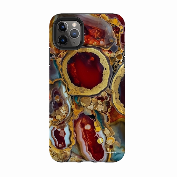 Vivid Design Texture iPhone Tough Case - Carrara