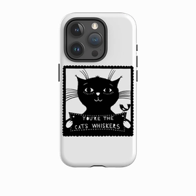 Premium Surface Finish iPhone Tough Case - Cats Whiskers By Suzy Taylor