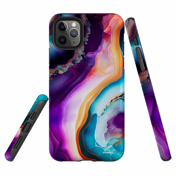 iPhone Tough Case - Chandler Easy Access Vivid Pattern Design