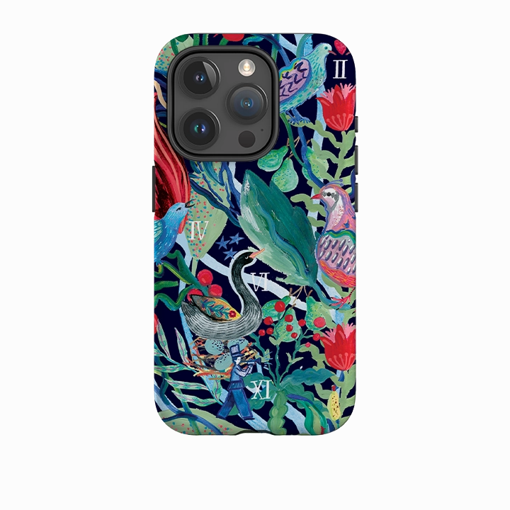 iPhone Tough Case - Christmas Days I By Emma Frances Grant Matte Surface Design Everyday Function