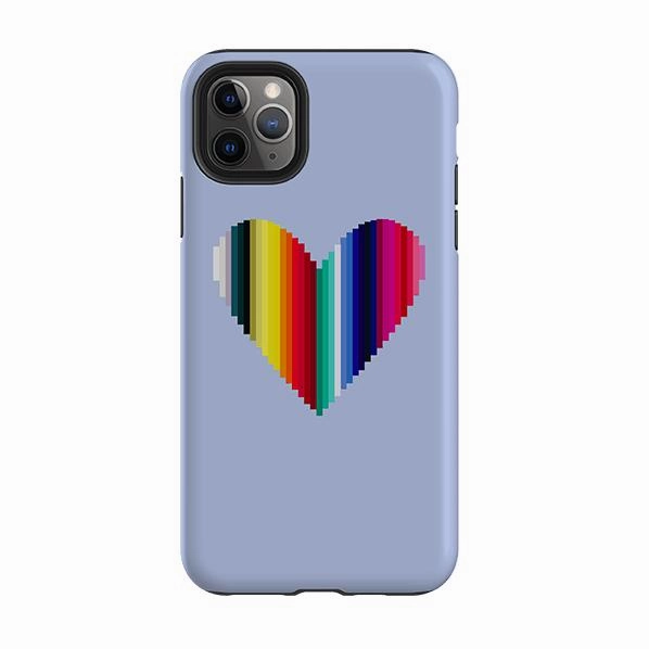 iPhone Tough Case - Cool Heart By Kitty Joseph Modern Accessory High-End Detail