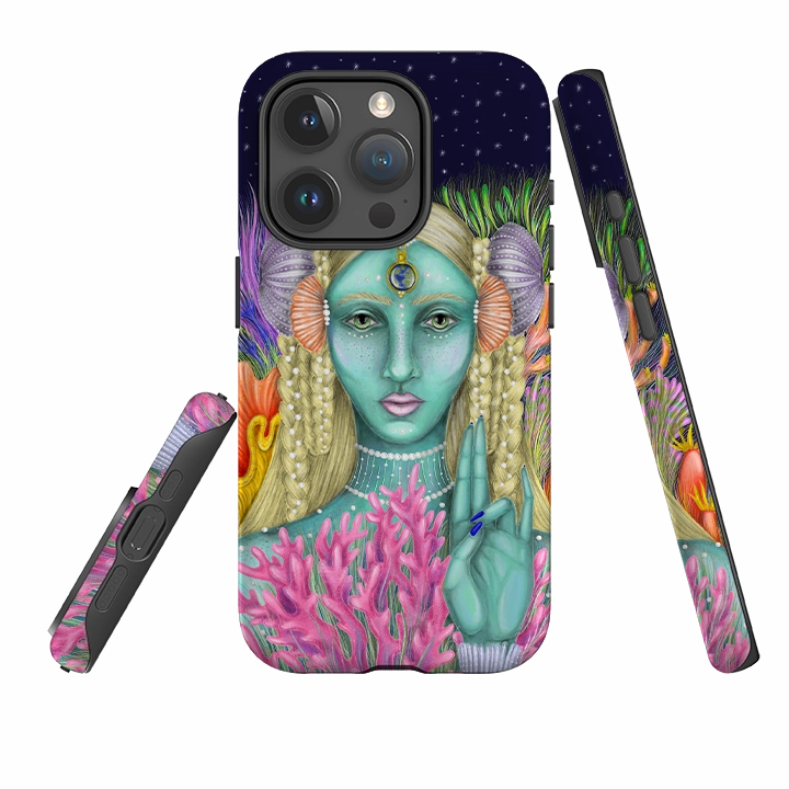 Elegant Surface iPhone Tough Case - Corallum By Catherine Rowe