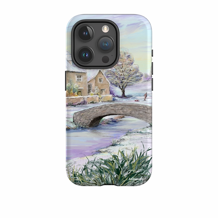 Protective Shell Design iPhone Tough Case - Cotswold Winter