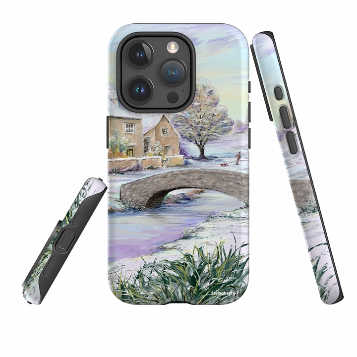 Protective Look Smooth Coating iPhone Tough Case - Cotswold Winter