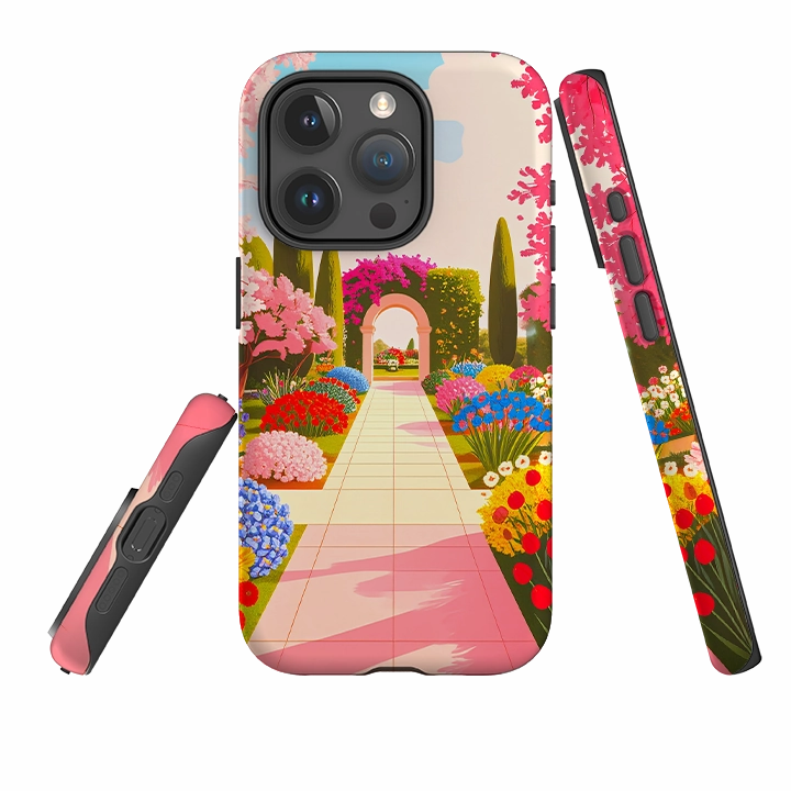 Premium Craft iPhone Tough Case - Country Garden