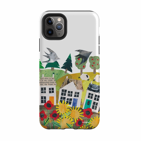 Tough Frame iPhone Tough Case - Countryscape II By Tracey English