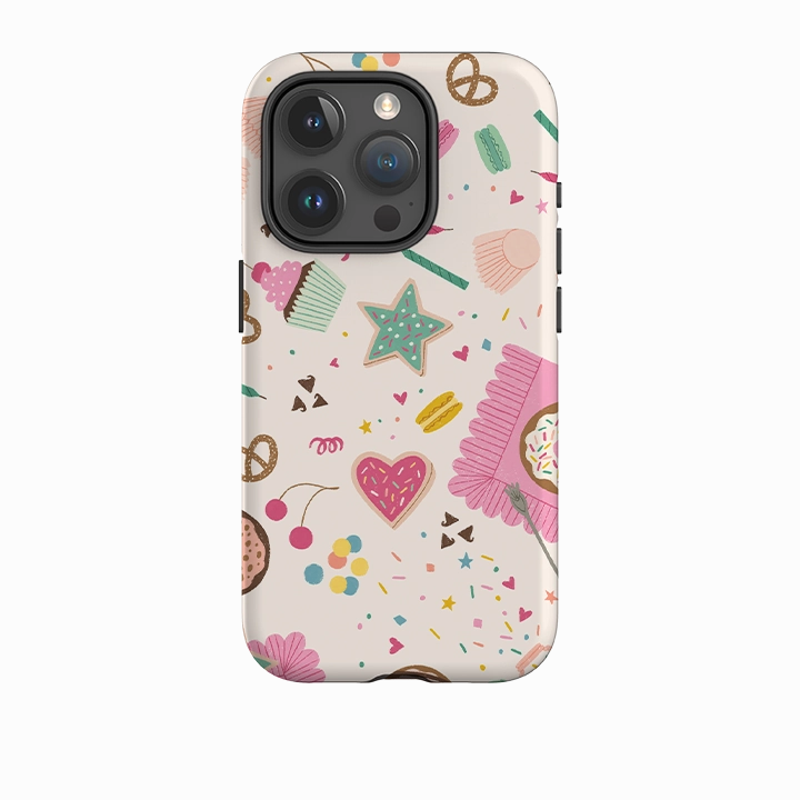 Lightweight Build Quality iPhone Tough Case - Covered In Sprinkles By Meghann Rader