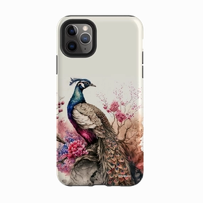 Rugged Design Style Futuristic style iPhone Tough Case - Cradoc Peacock