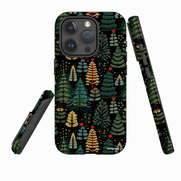 iPhone Tough Case - Dark Winter Matte Layer Universal Fit