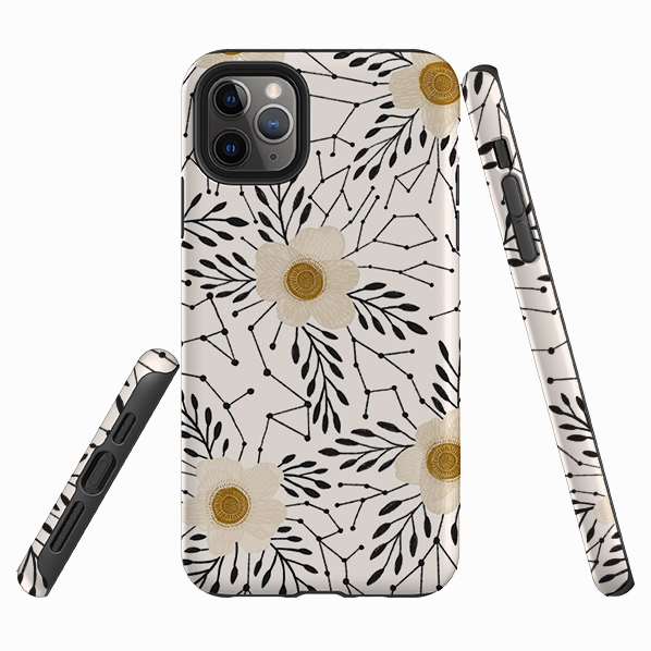 iPhone Tough Case - Delicate Floral By Nina Pace Refined Look