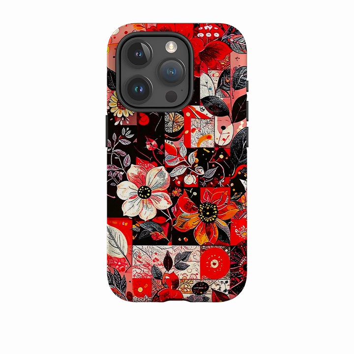 Vivid Pattern iPhone Tough Case - Devon Floral